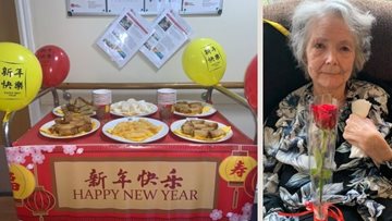 A weekend of celebrations and treats at Wigan care home